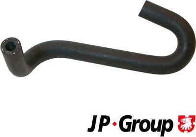 JP Group 1114300600 - JP121046005 патрубок радиатора!\ Audi 80/100, VW Golf 1.6-1.8 84-91 www.biturbo.by