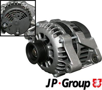 JP Group 1290100600 - генератор! 70A\ Opel Astra/Corsa/Vectra/Tigra/Omega 1.2-2.0 88> www.biturbo.by