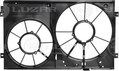 Luzar LFS 18K2 - Крышка, корпус вентилятора (охлаждение двигателя) www.biturbo.by