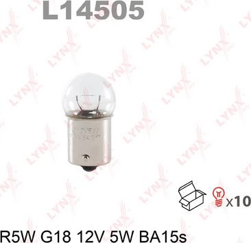 LYNXauto L14505 - Лампа накаливания www.biturbo.by
