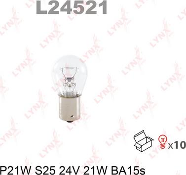 LYNXauto L24521 - Лампа накаливания www.biturbo.by