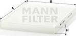 Mann-Filter CU 2882 - Фильтр воздуха в салоне www.biturbo.by