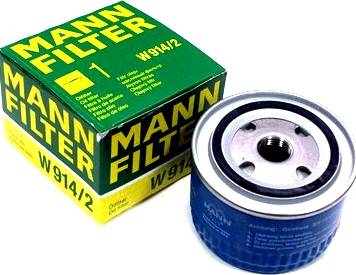 Mann-Filter W 914/2 (10) - Масляный фильтр www.biturbo.by