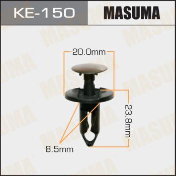 MASUMA KE-150 - Клипса автомобильная (автокрепеж) (упаковка 50 шт, цена за 1 шт) www.biturbo.by