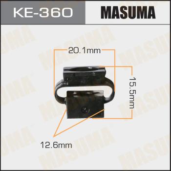 MASUMA KE-360 - Клипса автомобильная (автокрепеж) (упаковка 50 шт, цена за 1 шт) www.biturbo.by