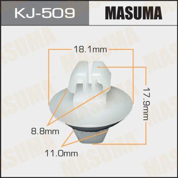 MASUMA KJ-509 - Зажим, клипса, молдинг www.biturbo.by