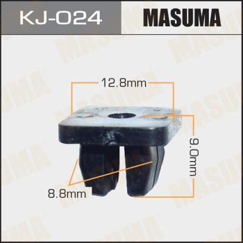 MASUMA KJ-024 - Клипса автомобильная (автокрепеж) (упаковка 50 шт, цена за 1 шт) www.biturbo.by