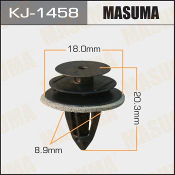MASUMA KJ-1458 - Клипса автомобильная (автокрепеж) MASUMA 1458-KJ (уп.50) www.biturbo.by