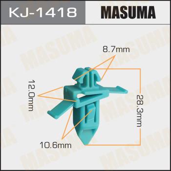 MASUMA KJ-1418 - Зажим, клипса, молдинг www.biturbo.by