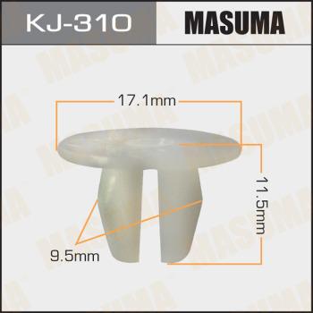MASUMA KJ-310 - Зажим, клипса, молдинг www.biturbo.by