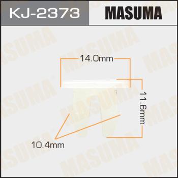 MASUMA KJ-2373 - Клипса автомобильная (автокрепеж) (упаковка 50 шт, цена за 1 шт) www.biturbo.by