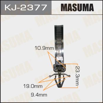 MASUMA KJ-2377 - Клипса автомобильная (автокрепеж) (упаковка 50 шт, цена за 1 шт) www.biturbo.by
