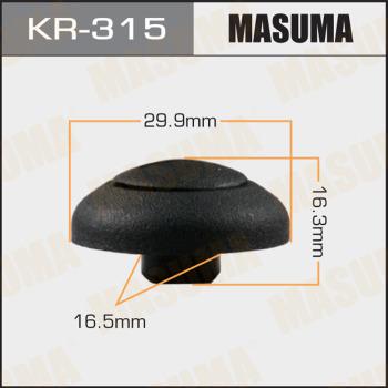 MASUMA KR-315 - Клипса автомобильная (автокрепеж) (упаковка 50 шт, цена за 1 шт) www.biturbo.by