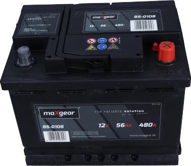 Maxgear 556400048 D722 - Стартерная аккумуляторная батарея, АКБ www.biturbo.by