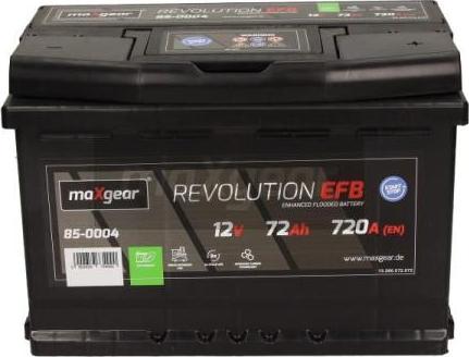 Maxgear 85-0004 - Стартерная аккумуляторная батарея, АКБ www.biturbo.by