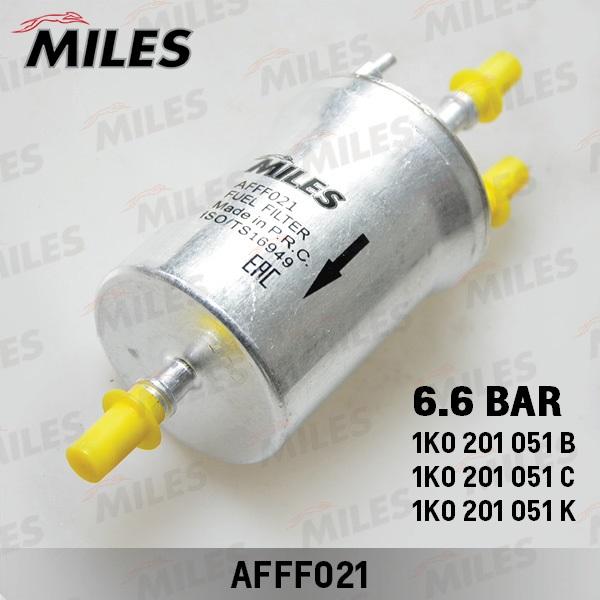 Miles AFFF021 - Фильтр топливный VAG A3/GOLF/OCTAVIA/SUPERB/JETTA 1.2-3.6 03- (FILTRON PP836/2, MANN WK69) AFFF021 www.biturbo.by