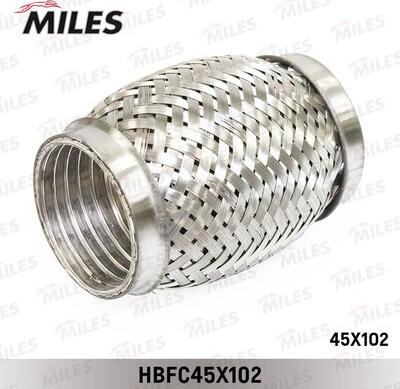 Miles HBFC45X102 - Труба гофрированная с внутренним металлорукавом 45x102 Miles HBFC45X102 www.biturbo.by