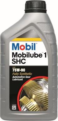 Mobil 142382 - Масло трансмиссионное Mobil Mobilube 1 SHC 75W90 1л. API GL4-GL5 www.biturbo.by