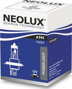 NEOLUX® N484 - Лампа накаливания, фара дальнего света www.biturbo.by