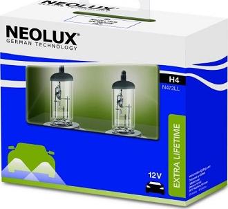 NEOLUX® N472LL-SCB - Лампа накаливания, фара дальнего света www.biturbo.by