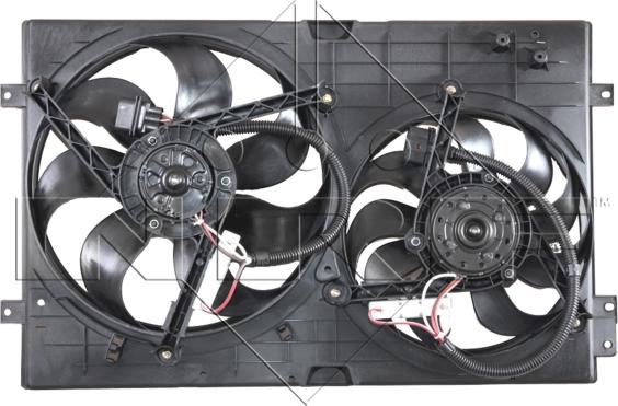 NRF 47059 - Вентилятор радиатора (с корпусом) AUDI A3, TT SEAT AROSA, CORDOBA, IBIZA III, LEON, TOLEDO II SKODA www.biturbo.by