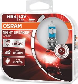 Osram 9006NL-HCB - Лампа накаливания, фара дальнего света www.biturbo.by