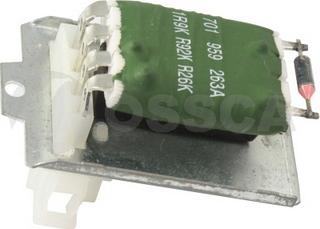 OSSCA 00325 - Резистор для мотора вентилятора / Seat, VW 1.0-2.8 ~04 www.biturbo.by