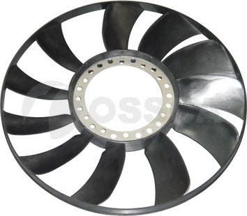OSSCA 01008 - Крыльчатка вентилятора, охлаждение двигателя www.biturbo.by
