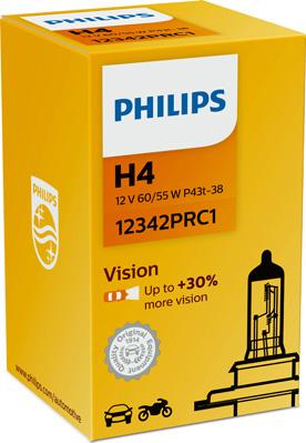PHILIPS 12342PRC1 - Лампа накаливания, фара дальнего света www.biturbo.by