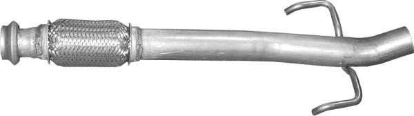 Polmo 19.176 - Труба глушителя промежуточная Peugeot 207, 208 www.biturbo.by