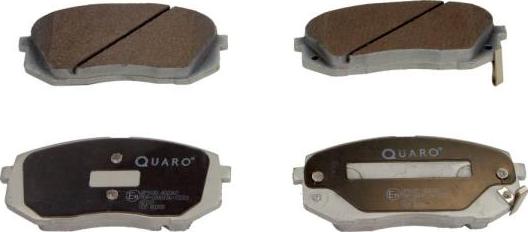 QUARO QP9180 - Тормозные колодки, дисковые, комплект www.biturbo.by