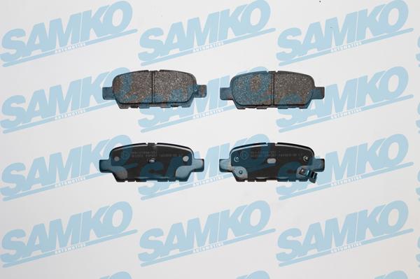 Samko 5SP857 - Тормозные колодки, дисковые, комплект www.biturbo.by