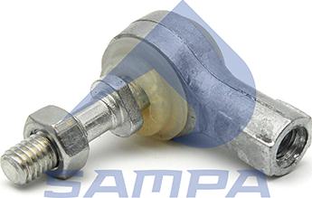 Sampa 080.124 - Наконечник RENAULT тяги крана уровня пола (М6х1мм) SAMPA www.biturbo.by