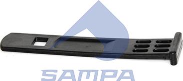 Sampa 023.229 - Стяжка крыла заднего NEW MAN TGA XXL/RVI Premium (резиновая широкая) www.biturbo.by