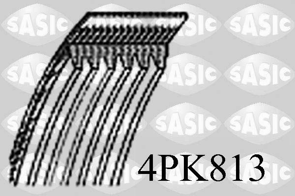 Sasic 4PK813 - Поликлиновой ремень www.biturbo.by