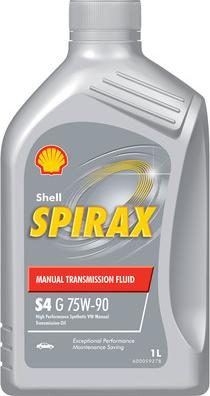 Shell 550027967 - SHELL 75W90 1L Spirax S4 G_масло трансмиссионное!-API GL-4. VW TL 501.50 www.biturbo.by