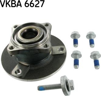 SKF VKBA 6627 - Комплект подшипника ступицы колеса www.biturbo.by