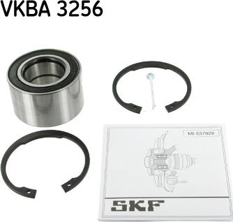 SKF VKBA 3256 - Комплект подшипника ступицы колеса www.biturbo.by