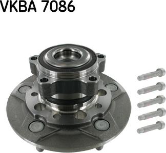 SKF VKBA 7086 - Комплект подшипника ступицы колеса www.biturbo.by