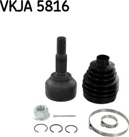 SKF VKJA 5816 - Шарнирный комплект, ШРУС, приводной вал www.biturbo.by