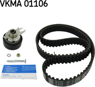 SKF VKMA 01106 - Комплект зубчатого ремня ГРМ www.biturbo.by
