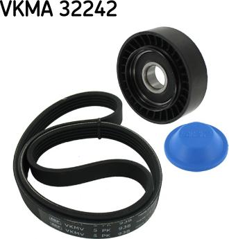 SKF VKMA 32242 - Поликлиновый ременный комплект www.biturbo.by