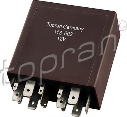 Topran 113 602 - Реле, интервал включения стеклоочистителя www.biturbo.by