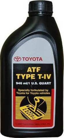 TOYOTA 00279000T4 - OETOY-00279000T4_жидкость гидравлическая! для АКПП (0.946L) US\Toyota ATF TYPE T-4 www.biturbo.by