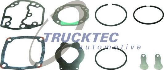 Trucktec Automotive 01.43.460 - Ремкомплект компрессора пневматической системы MB 90мм воздух (прокладки+клапана) без плиты www.biturbo.by
