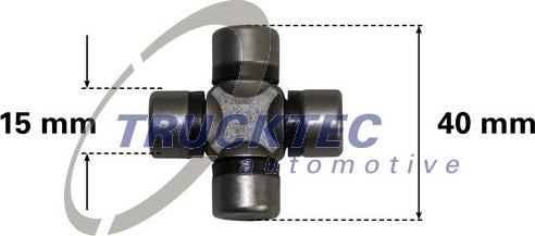 Trucktec Automotive 02.34.033 - Шарнир, колонка рулевого управления www.biturbo.by