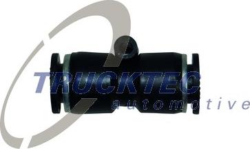 Trucktec Automotive 83.14.012 - соединитель прямой для трубок D12-D12 !(пл) не для торм.системы \ www.biturbo.by