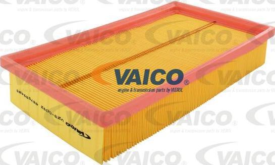 VAICO V25-0092 - Воздушный фильтр, двигатель www.biturbo.by