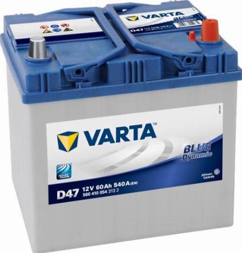 Varta 560410054 - Стартерная аккумуляторная батарея, АКБ www.biturbo.by