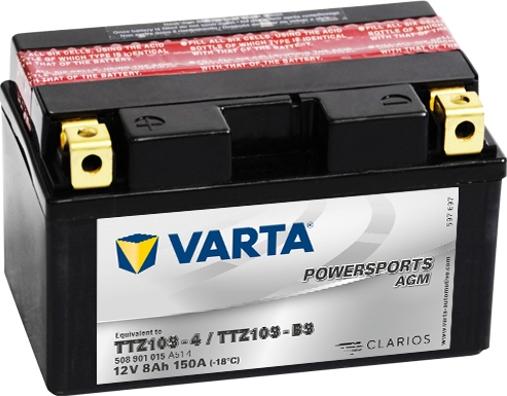 Varta 508 901 015 A514 - Стартерная аккумуляторная батарея, АКБ www.biturbo.by